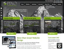 Tablet Screenshot of pixoinc.com